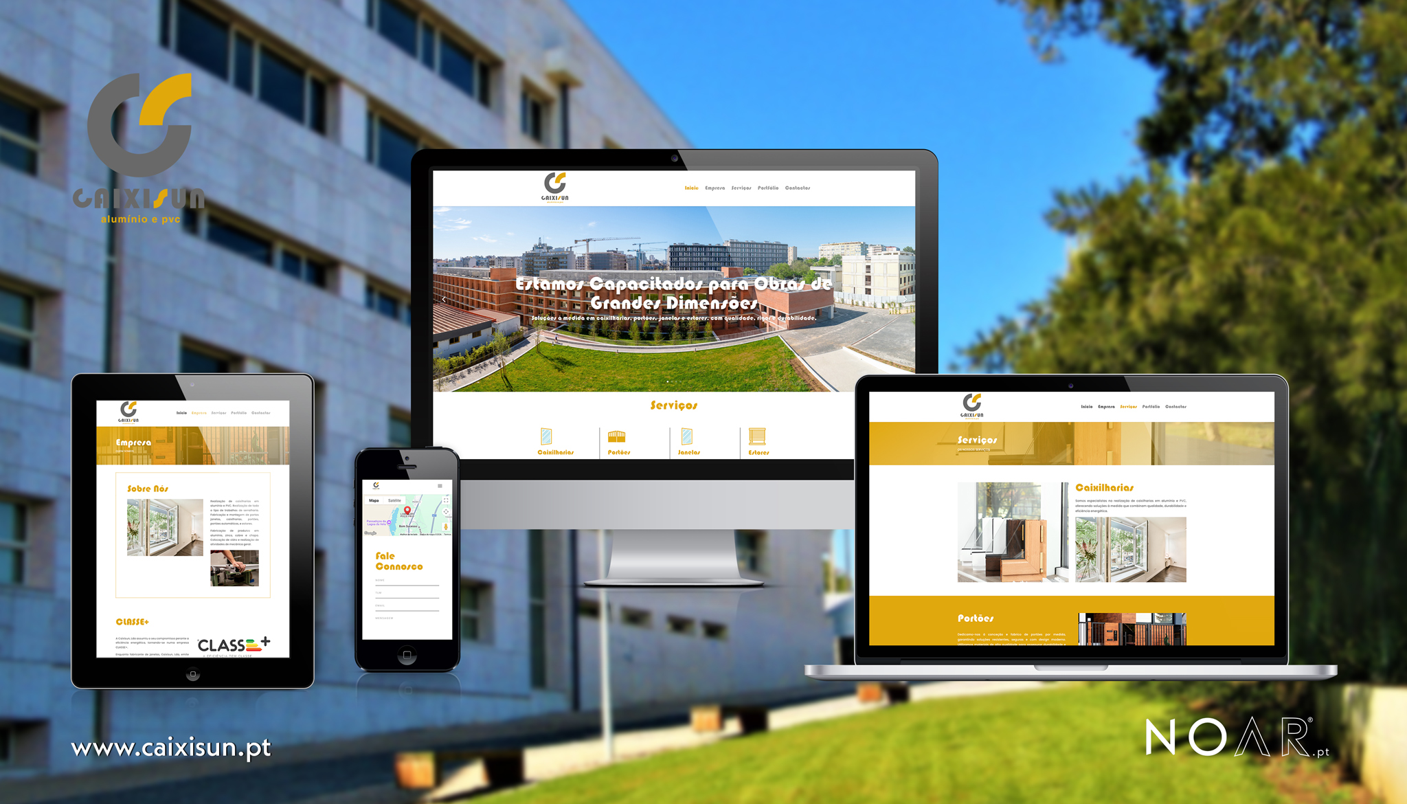 Visite o site Caixisun